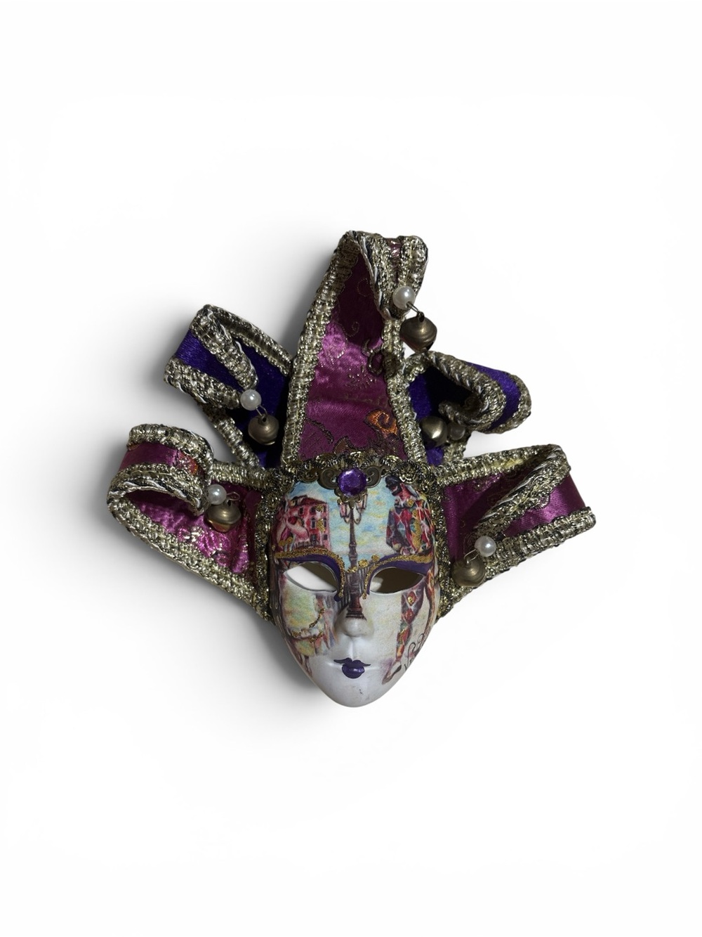 La Maschera del Galeone Venetian Ceramic Wall Mask Masquerade